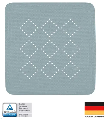 Zdjęcie produktu dla Spirella 7610583133885, Mata antypoślizgowa pod prysznic, Dorośli, Szary, PCW, 550 mm, 550 mm