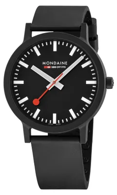 Produktbild von Mondaine Uni Uhr Armbanduhr 41 mm MS1.41120.RB Essence Textil