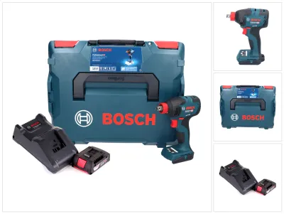Produktbild von Bosch GDX 18V-210 C Professional Akku Drehschlagschrauber 18 V 210 Nm Brushless + 1x Akku 2,0 Ah + Ladegerät + L-Boxx