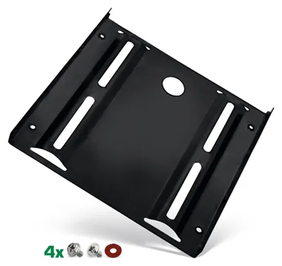 Immagine prodotto di InLine® 39950S Telaio di montaggio per HDD/SSD, da 2,5" a 3,5", con viti di montaggio, nero