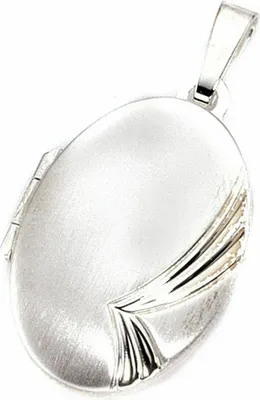 Produktbild von JOBO Medaillon 925 Sterling Silber teilmattiert