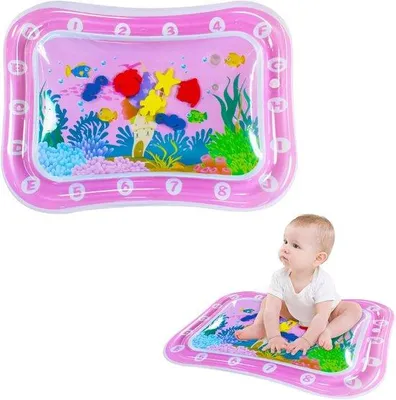 Produktbild von Famanu Wasser-Kissen für Bauchmuskelübungen - 66x50cm - rosa