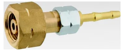 Produktbild von Flaschenanschluss mit Trennstelle Kombianschluss x 6 mm Tülle