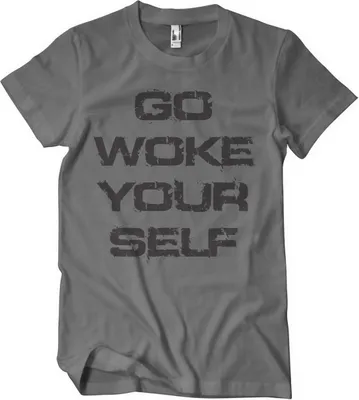 Produktbild von Go Woke Yourself T-Shirt - XX-Large - DarkGrey