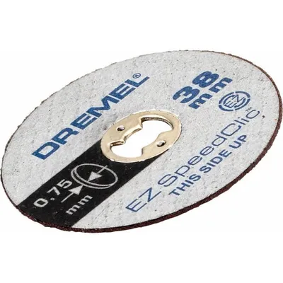 Obrázok produktu pre Dremel SC409, Rezací disk, Kov, 35000 ot/min, 3,8 cm, 0,75 mm, 5 kusov