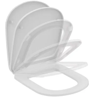 Zdjęcie produktu dla IDEAL STANDARD T467901 Deska sedesowa i.life A Sandwich z cichym domykaniem