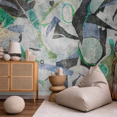 Produktbild von Vlies Fototapete - Malachite Dream 400x280 cm Abstrakt a-C-0178-a-a