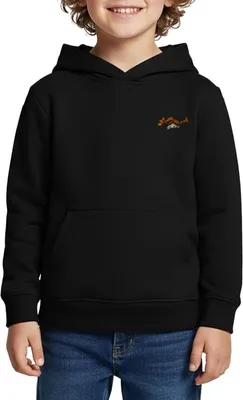 Produktbild von Spreadshirt Pippi Langstrumpf Auf Der Lauer Stick Kinder Premium Hoodie, 134/140 (8 Jahre), Schwarz