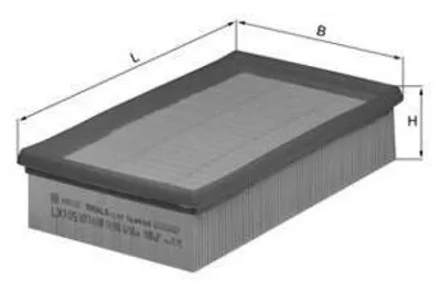 Image de Filtre à air KNECHT LX 105