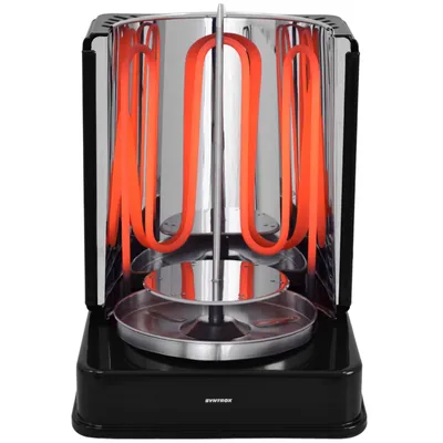Produktbild von Syntrox Germany Hähnchengrill Rotisserie 1400W mit Dönerspieß schwarz
