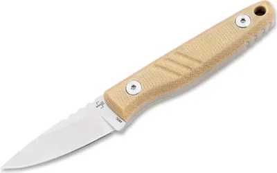 Produktbild von Böker Plus Five Point Nine Feststehendes Messer Kompakt Droppoint-Klinge EDC Neck Knife