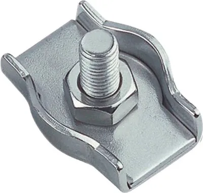 Produktbild von 10 Stück Simplex Drahtseilklemme M5 für 5 mm Seil Edelstahl