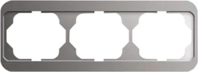 Immagine prodotto di Cornice copriinterruttore Busch-Jaeger tripla Busch-Jaeger 1723-20 platino, 1 pz.