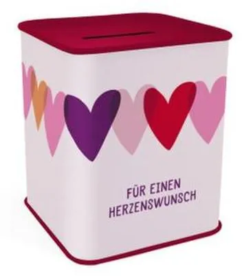 Produktbild von Spardose Für einen Herzenswunsch