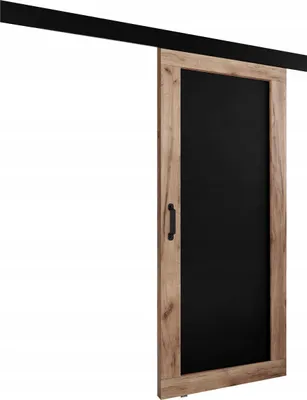 Produktbild von KIER FURNITURE Schiebetür Komplettset, Modern Tür , Sliding Door Set 86x205 cm