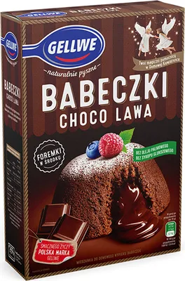 Image de Gellwe cupcake mix Choco Lava 225 G