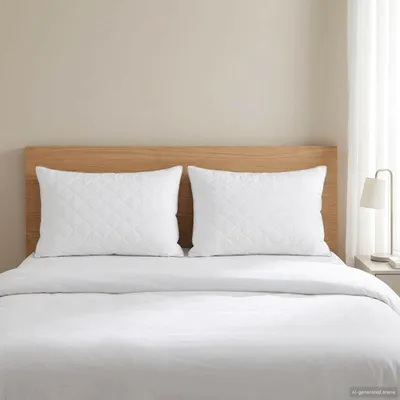 Image de Coussin FULDA, lot de 2, 50 x 75 cm, 100% duvet et plumes d'oie