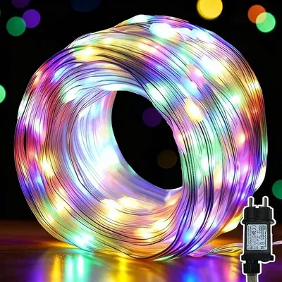 Zdjęcie produktu dla Łańcuch Świetlny Na Zewnątrz I Wewnątrz 30M 300 Diod Led 8 Trybów Pracy