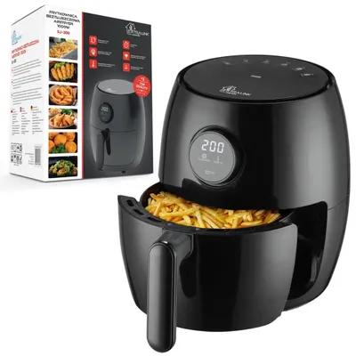 Produktbild von Heißluftfritteuse Extralink Smart Life SJ-200, 2 l, 1000 W, Schwarz