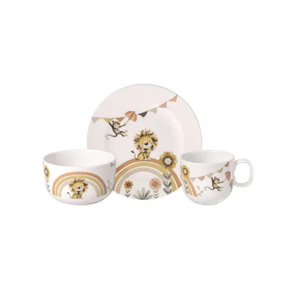 Obrázok produktu pre Villeroy & Boch Detská súprava riadu Roar Lion 3 ks.