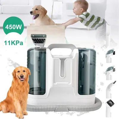 Produktbild von Tragbarer Polsterreiniger Teppichreiniger Nass Trockensauger Auto Sofa Reiniger