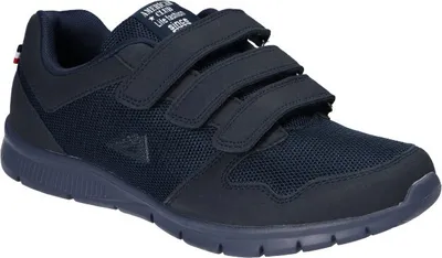 Produktbild von AMERICAN CLUB WT26 Sportschuhe für Herren mit Klettverschluss, Sneaker, Schuheinlage "MEMORY FOAM SYSTEM", Leichte und luftige Schuhe, Marineblaue 46