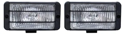 Produktbild von Komplettset aus 2 universellen Halogen-Nebelscheinwerfern mit Gittern, 148 mm x 75 mm - 12 V