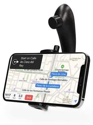 Produktbild von Ksix B9000SU16, Handy/Smartphone, Passive Halterung, Auto, Schwarz