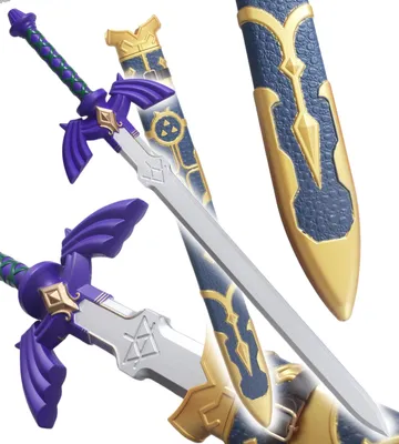 Produktbild von Zelda Schaumstoffschwert Link + Scheide Meisterschwert Excalibur Silberklinge