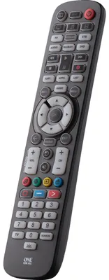 Produktbild von One For All Essential 6, DVD/Blu-ray, IPTV, Soundbar-Lautsprecher, TV, IR Wireless, Drucktasten, Schwarz