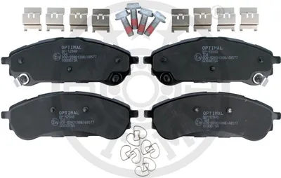 Produktbild von OPTIMAL Bremsbeläge Satz Hinten Bremsklötze für FORD RANGER (TKE) BP-12946