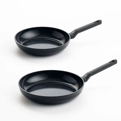Produktbild von BK Bratpfannenset Easy Induction Aluminium - ø 24 und 28 cm - Keramische Antihaftbeschichtung