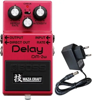 Produktbild von Boss DM-2w Delay Waza Edition mit 9V Netzteil