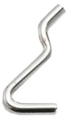 Zdjęcie produktu dla HAK DO PANELU PERFOROWANEGO TYPU „NR 1” 15 x 31 mm