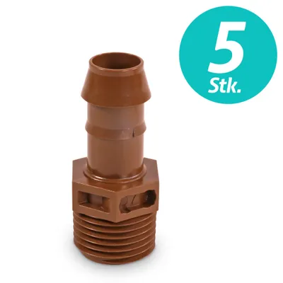 Produktbild von 5 Stk. Rain Bird XFF Anschlussstück AG x 1/2''