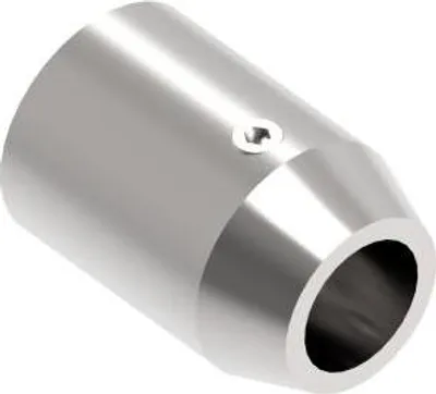 Produktbild von Füllstabhalter axial Querstabhalter Edelstahl flach Reling Geländer V2A Füllstabrohr