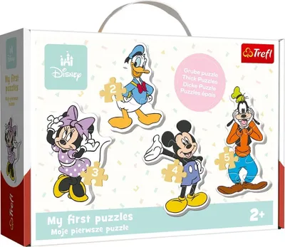 Immagine prodotto di TREFL Baby puzzle Disney: Topolino e amici 4in1 (2,3,4,5 pezzi)