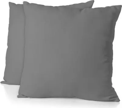 Obrázok produktu pre Sada 2 obliečok na vankúš HOME LINGE PASSION 63 x 63 cm antracitová
