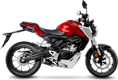 Zdjęcie produktu dla LeoVince LV-10 kompletny układ wydechowy czarny do HONDA CB 125R