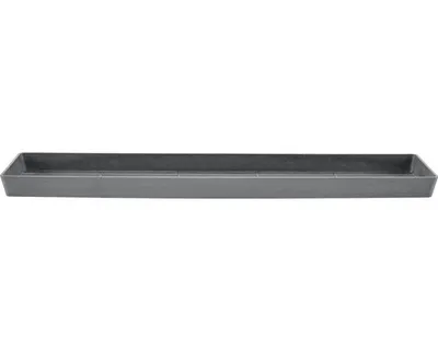 Immagine prodotto di Sottovaso Ecopots rettangolare 45 per vaso da fiori - L 43,5 cm x L 15,5 cm x A 3,3 cm - Per interni ed esterni