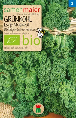 Produktbild von Grünkohl Lage Moskrul - Saatgut für zirka 25 Pflanzen