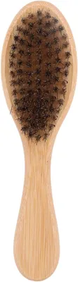 Obrázok produktu pre Starostlivá kefa 18 cm, pre krátku srsť, drevená rukoväť, psy