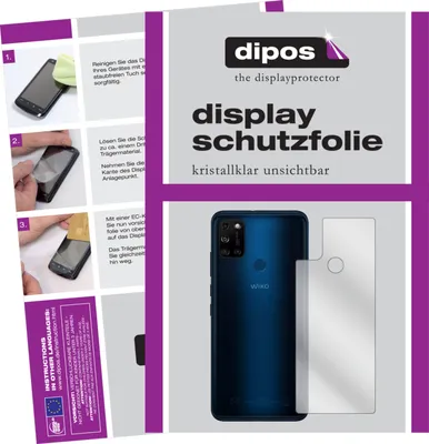 Produktbild von Schutzfolie für Wiko View5 Rückseite Display Folie klar Displayschutzfolie