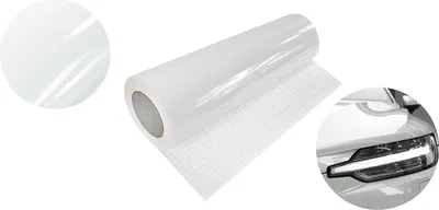 Produktbild von Autofolie Glanz 50x1000 cm - Weiß Glanz - Klebefolie Auto mit Luftkanal-Kleber und UV-Schutz - Selbstklebend Folie für Innen und Außen - Auto Folierung für Tuning - Carwrappingfolie