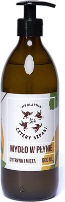 Produktbild von Mydlarnia Cztery Szpaki Liquid Soap Lemon And Mint 500ml
