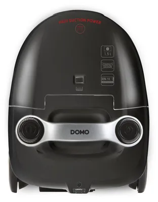 Obrázek produktu pro Domo ASPIRATEUR DO1033S, 450 W, Bubnový vysavač, Suchý, Prachový sáček, 1,5 l, HEPA