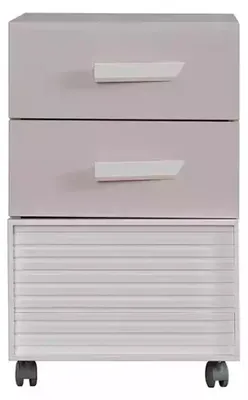Produktbild von Kommode Schrank Kinderkommode Kinderzimmerregal Rosa Holz Kinder