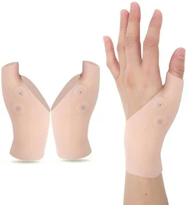 Produktbild von Silikonische Handgelenkschutzhandschuhe 2er Set für Arthrose und Knieschmerzlinderung