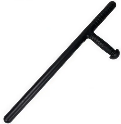 Immagine prodotto di Tonfa di gomma della polizia 58 cm bastone difensivo per allenamento e protezione