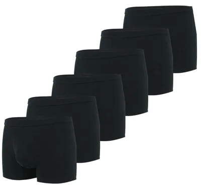 Imagen del producto de Solidchoice - Pack de 6 calzoncillos bóxer de algodón para hombre